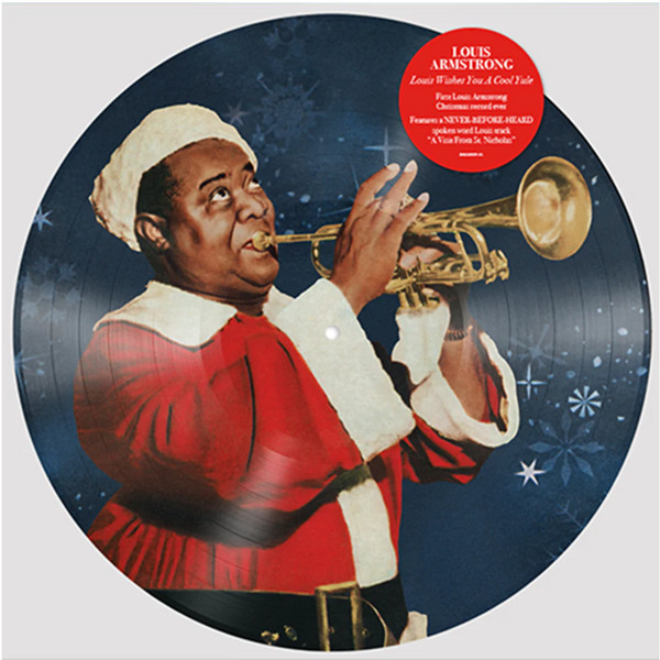LOUIS ARMSTRONG - LOUIS WISHES YOU A COOL YULE - PICTURE VINYL